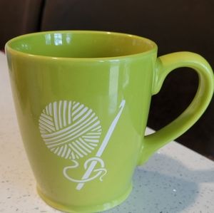 18oz Crochet Coffee/Tea Mug 💚☕️